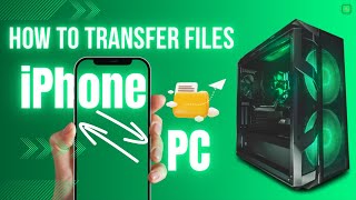 Transfer files and folder from iPhone to PC and PC to iPhone filetransfer iphonefiles pctoiphone [upl. by Ardnuas]