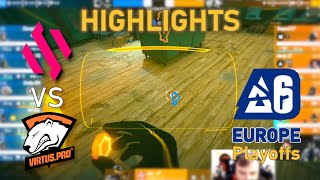 CRAZY FINAL BDS vs Virtus Pro  HIGHLIGHTS  Playoffs  EUL 2023 Stage 2  R6 Esport [upl. by Stafani]