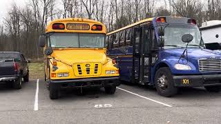 Getting The Buses Ready For Winter  Winterfronts amp Bus Coldstarts [upl. by Akemeuwkuhc796]