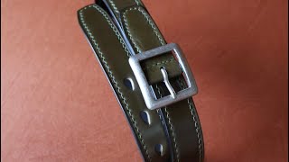 Cordovan Leather Belts [upl. by Ycrad]