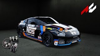 Drift Assetto Corsa  Nissan 370z  Download  Tamada Sportsland Volante G27 [upl. by Enitselec617]