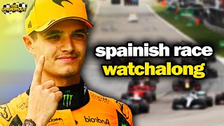 Spanish Grand Prix Race Watchalong [upl. by Ahsiniuq]