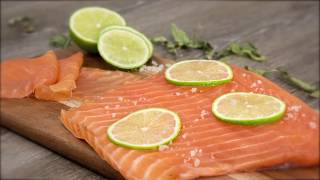 RECETTE  Gravlax de saumon et citron vert [upl. by Toblat]