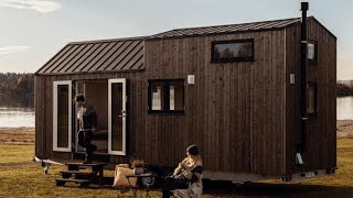 Absolutely Luxury NORDIC Tiny House for Sale in Norway [upl. by Dachy261]