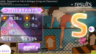 AAAA  Bokutachi no Tabi to Epilogue Long ver Sayonara SD 9945 330pp [upl. by Astraea946]