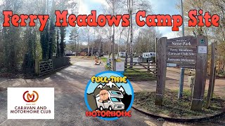 Ferry Meadows Caravan Club Site Nene Park Peterborough [upl. by Anisamot]