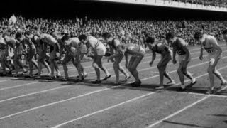 Zatopek Wins Olympic 10000m amp 5000m Double Gold  Helsinki 1952 Olympics [upl. by Anihsit]