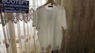 Louis Vuitton knit T shirt white from BOOTSFY [upl. by Latouche]