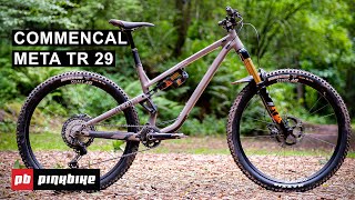 2021 Commencal Meta TR 29 Is MiniEnduro A Thing  First Look amp Ride [upl. by Elman]