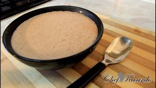 Peanuts Porridge Recipe Video  Recipes By Chef Ricardo [upl. by Max]