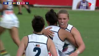 AFLW Round 5 Adelaide Crows Vs North Melbourne Kangaroos 2019 Highlights [upl. by Durst180]