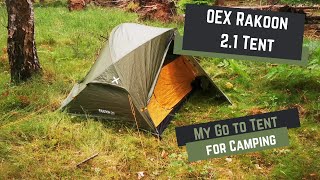 OEX Rakoon 21 Tent  My Go To Tent for CAMPING [upl. by Stover]