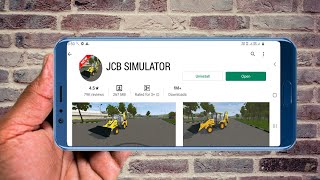 280MB Download JCB Simulator Game For Android in Playstore Free  JCB Simulator Game 2020 [upl. by Tildy]