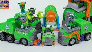 Juguetes de Paw Patrol  Vehiculos de Rocky [upl. by Lenno]