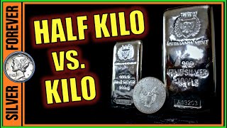 Germania Mint Silver Bars 500g vs 1000g COMPARED [upl. by Radec]