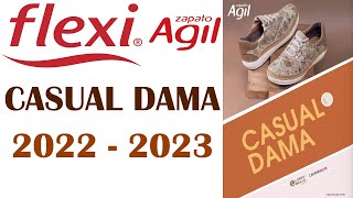 FLEXI CATÁLOGO ZAPATO ÁGIL CASUAL DAMA INVIERNO 2022  2023 [upl. by Nagud]