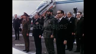 Soviet Union Visit Cuba 1974  Anthems [upl. by Urata]