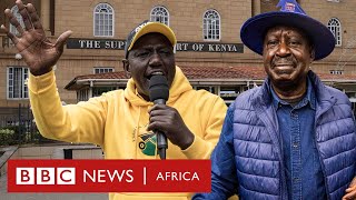 LIVE Supreme Court judges rule on Kenya election challenge  BBC Africa [upl. by Langelo34]