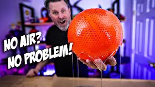 Can you 3D Print your own 2500 Airless Basketball [upl. by Aicenav]