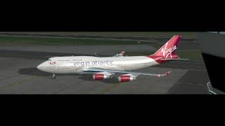 TSS Boeing 747 GE Sound FSX [upl. by Yrallih]