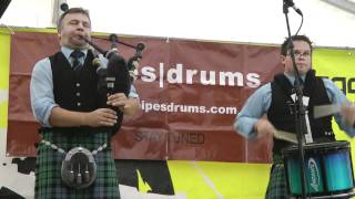 Stuart Liddell amp Steve McWhirter 2 of 3  Piping Live 2011 [upl. by Kitarp]