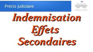 Indemnisation effets secondaires vaccin [upl. by Meesak603]