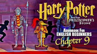 ⚡quotHARRY POTTER  Chapter 9 BOOK 1 🎧Audiobook🎧 in English for Beginners📚✨ [upl. by Bernelle]