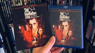 The Godfather Coda The Death of Michael Corleone BLU RAY REVIEW  Unboxing  Al Pacino Andy Garcia [upl. by Hans756]