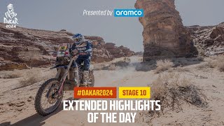 Extended highlights of Stage 10 presented by Aramco  Dakar2024 [upl. by Riggall]