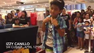 Izzy Canillo Performs at SM Cubao [upl. by Ko6]