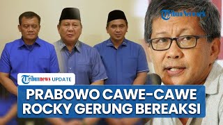 Rocky Gerung Sentil Prabowo Kampanyekan Ahmad Luthfi di Pilkada Jateng Agak Konyol [upl. by Aratnahs]