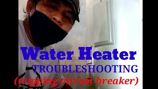 Water Heater Troubleshooting tripping circuit breaker [upl. by Pincus]