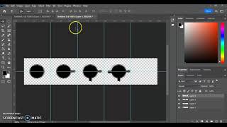 Creating a sprite sheet in photoshop and importing to piskel [upl. by Dnomad]