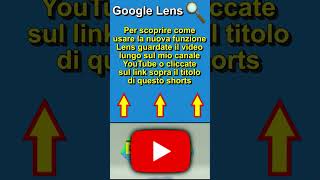 Lens di Google ora anche sul browser Chrome🔍🆕✨shorts google lens googlelens novità chrome new [upl. by Ermengarde]