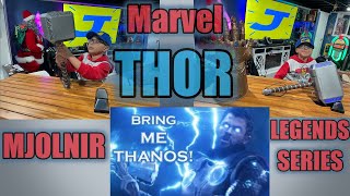 Unboxing Marvel Legends Series Thor MJOLNIR Hammer [upl. by Nomal]