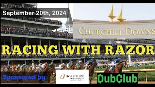 LIVE Horse Racing Handicapping  Belmont at the Big A  Churchill Downs  Gulfstream  Fri Sep 20th [upl. by Aynatahs]