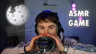 ASMR  WikiPedia Game Whispered amp SoftSpoken Gameplay [upl. by Elohcan]