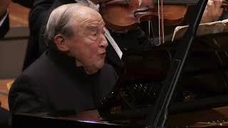 Menahem Pressler  Mozart Piano Concerto No27 in Bflat major K595  Eliahu Inbal  Live 2015 [upl. by Victor]