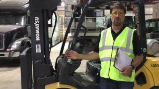 Start your work shift safely as a forklift operator Part 1 of 2 [upl. by Aysan523]