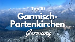 Top 10 Things to Do in GarmischPartenkirchen Germany 🇩🇪 [upl. by Roselyn398]