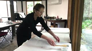 1 Printmaking Demo Silvi Glattauer [upl. by Berners]