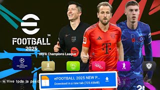 eFOOTBALL PES 2025 PPSSPP ANDROID NEW UPDATE KITS amp TRANSFERS 20242025 GRAPHICS HD ✨ [upl. by Ahseena]