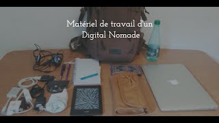 Digital nomade  Mon sac à dos pour travailler partout [upl. by Nitsir220]