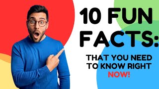 10 MindBlowing Facts That I Bet You Never Knew [upl. by Geithner914]