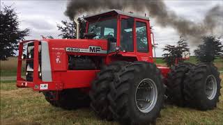 Massey Ferguson 4840 sound V8 [upl. by Lesslie]