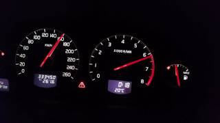 Volvo V70 T5 Acceleration 100160 KpH [upl. by Efioa172]