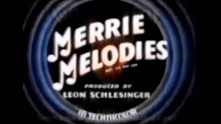 Merrie Melodies Openings And Closings 19311969 UPGRADED 20 [upl. by Engracia]