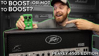 The Peavey 6505 To BOOST Or Not To BOOST [upl. by Canfield955]