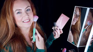 ASMR 🌟 MakeUp Applied Peacefully 🌟 Brushes Cases amp Foundation [upl. by Israeli]