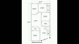 28 0quot x 55 0 quot  home 🏠 planhappyhomehouseplan [upl. by Donaugh133]